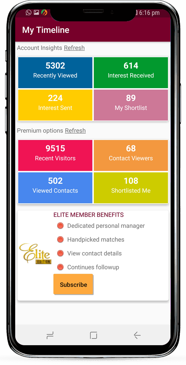 image of the iPhone app